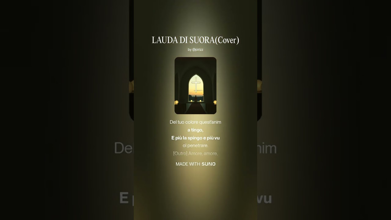Lauda di suora - Francesco Paolo Frontini _ Mario Rapisardi