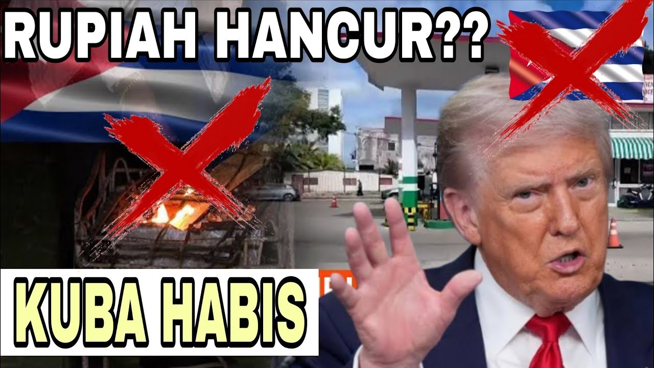 NGERI!! AS HANGUSKAN DAN BUAT KUBA KELAPARAN DAN KEGELAPAN!! BAGAIMANA KONDISI RUPIAH??