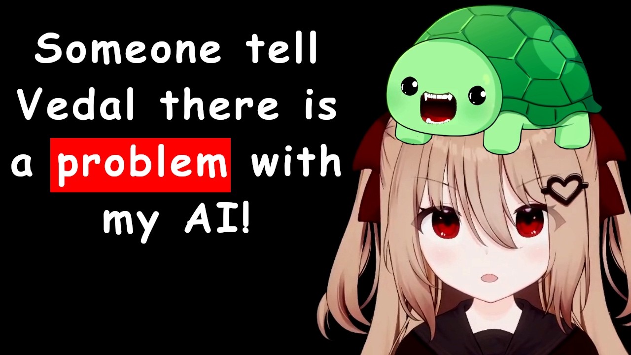 Vedal Tries To Ignore Evil Neuro's Problems Until He Can't Anymore