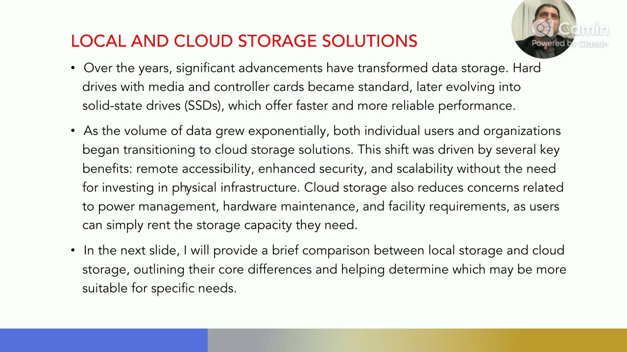 Storage Device Presentation