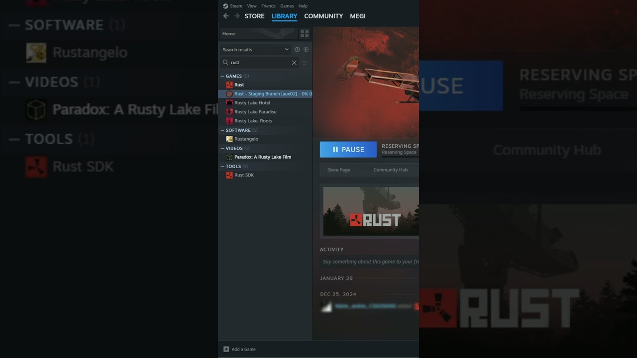 Cum sa joci update-ul de pe rust mai devreme #romania #rust #gameplay #tutorial #gaming #rustgame