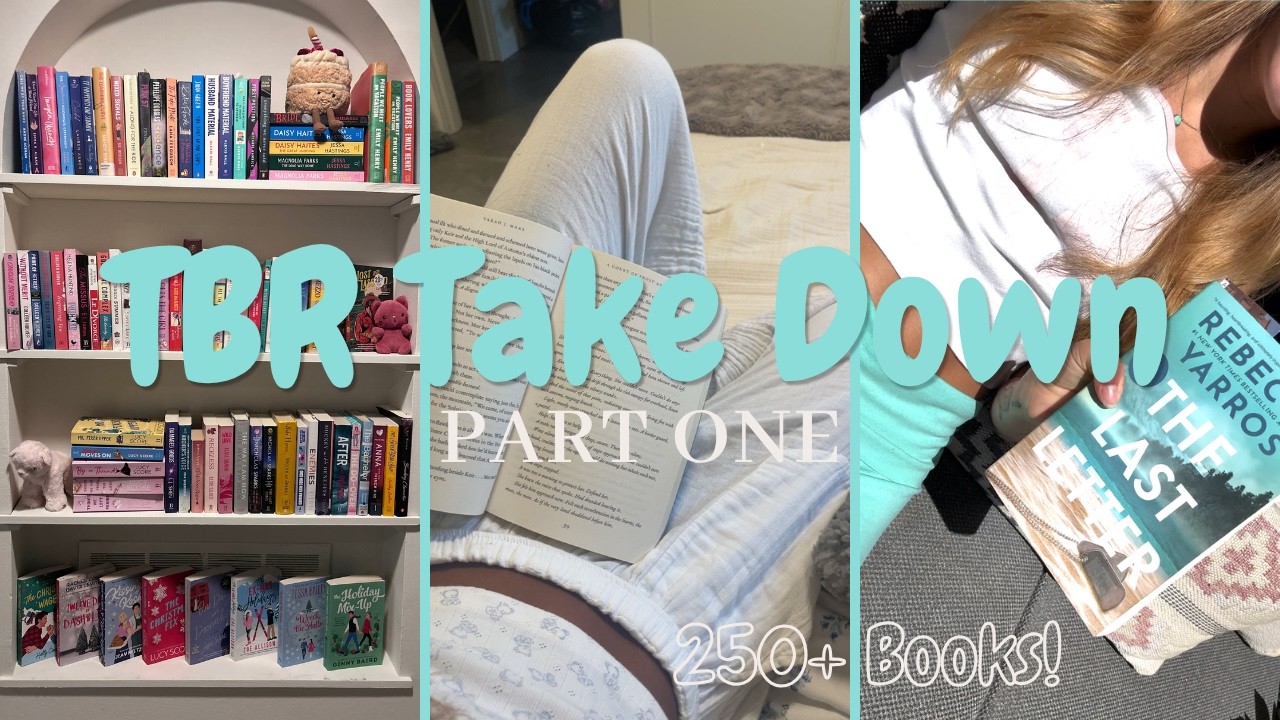 My 250+ Book TBR Is Getting Out of Hand&hellip; | TBR Takedown Ep. 1