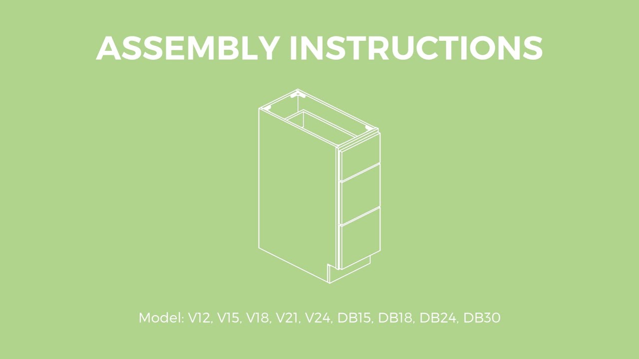 Parriott Wood | Assembly Instructions | V12, V15, V18, V21, V24, DB15, DB18, DB24, DB30