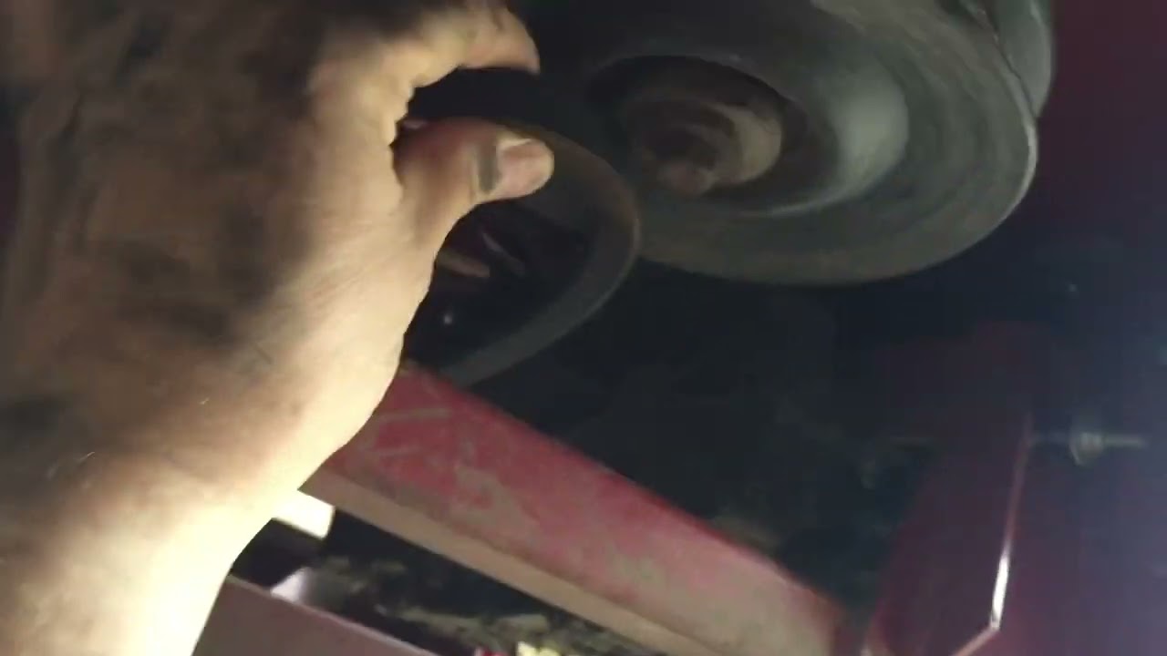 Ferris Is700 drive belt replacement