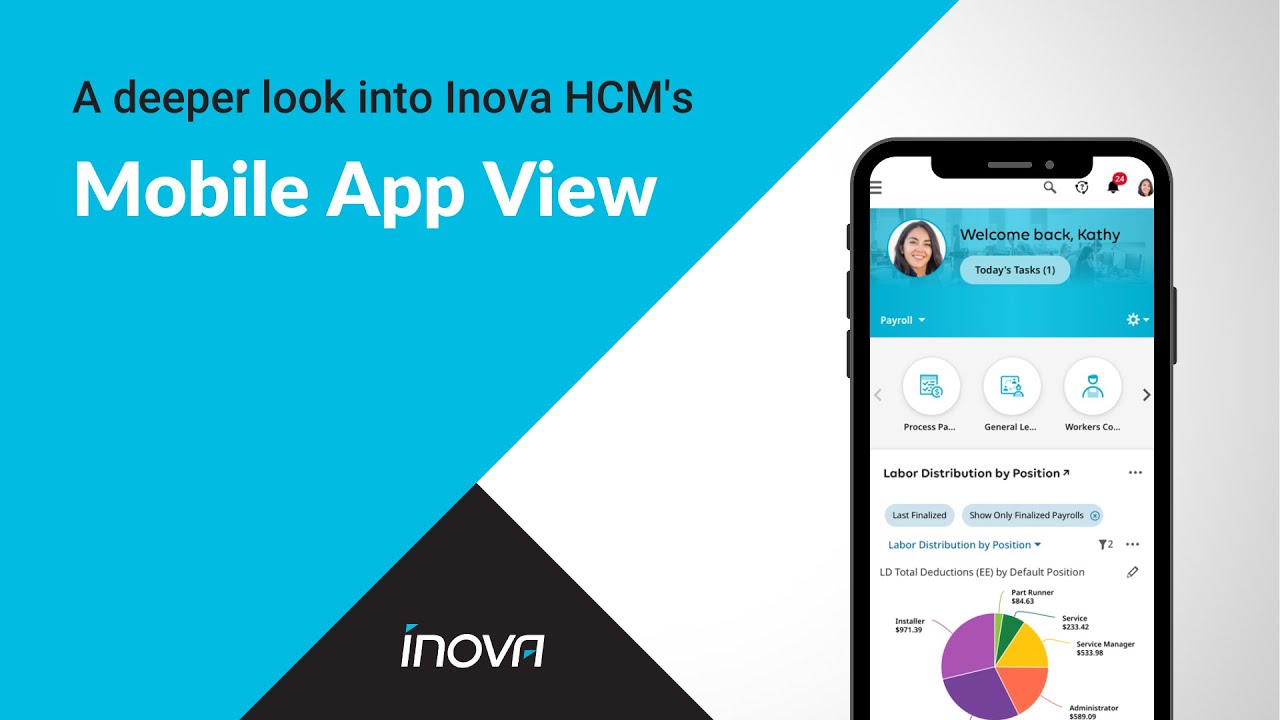 Overview Inova HCM Mobile App (HCMtogo) | Time Sheets, Pay, Time Off & Self-Service on the Go