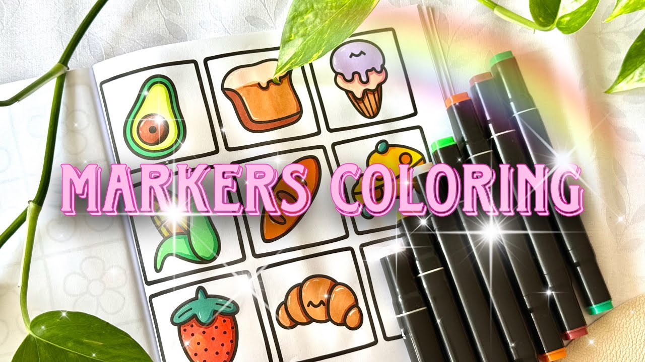 6 minutes Satisfying ASMR Coloring ✨