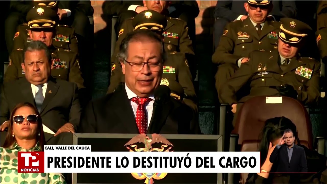 Presidente Petro llama a calificar servicios al comandante de la Policía Metropolitana de Cali