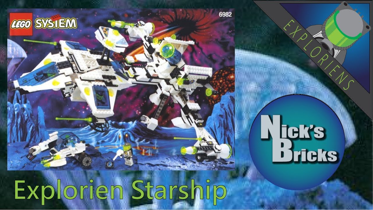 Lego 6982 - Explorien Starship - Exploriens - Nick's Bricks
