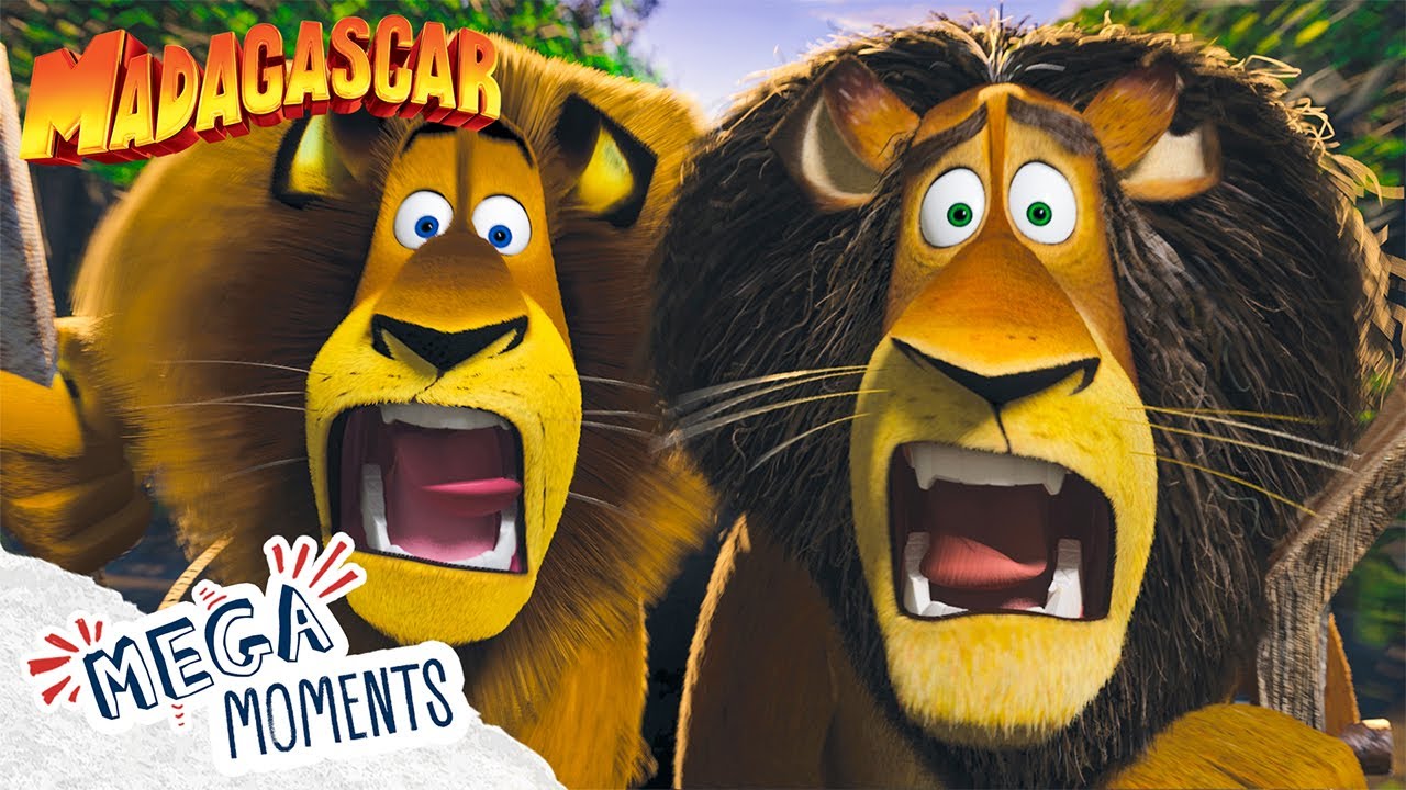 Escape 2 Africa! 🌍 | Madagascar 2 | Extended Preview | Mega Moments