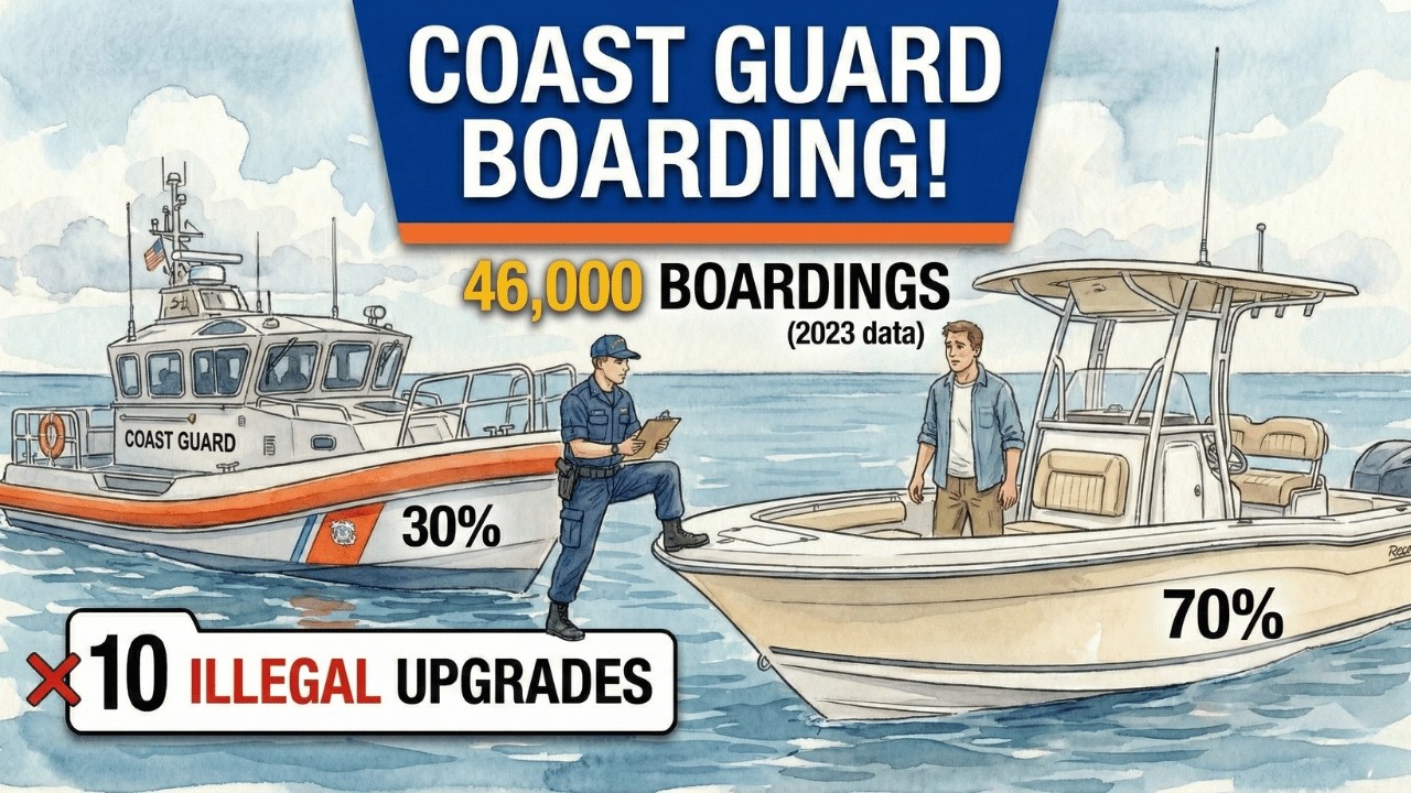 10 'Legal' Boat Upgrades That Will Get You FINED by Coast Guard