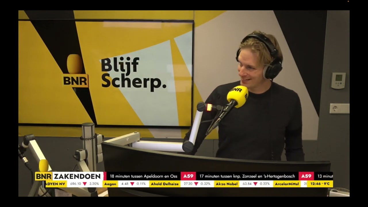 Joulz CEO Sytse te gast bij programma Zakendoen op BNR Nieuwsradio
