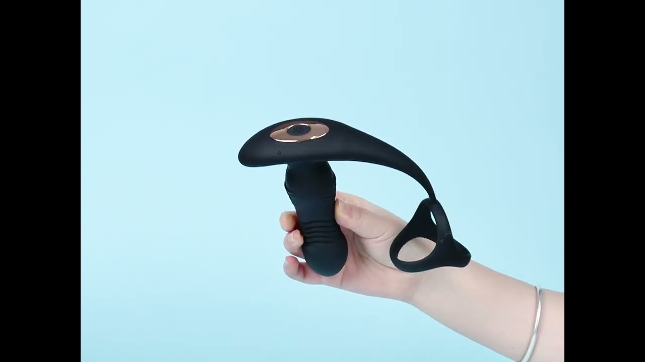 APP Remote Control Telescopic Prostate Massager Male G-Spot Stimulator 10 Modes Sex Toy