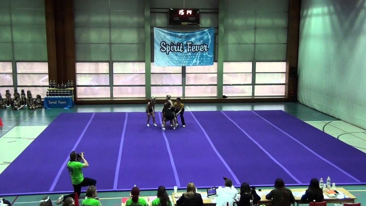 SFO15 - Senior Coed Group Stunt - Freaky Hornets ‐ Capital Hornets - Spirit Fever Open 2015