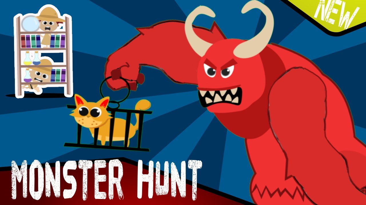GOING ON A MONSTER HUNT - STEVE AND MEG LOST THEIR CAT - BRAIN BREAK FOR PRESCHOOL