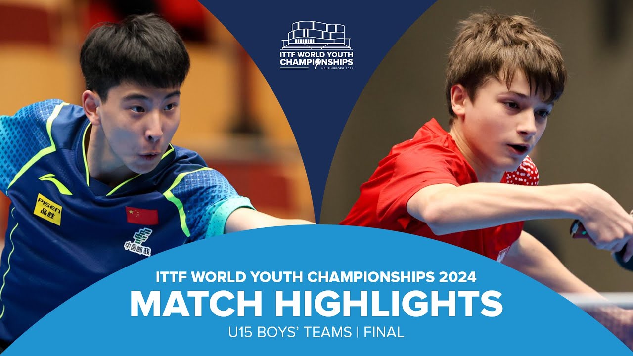 Li Hechen vs Samuel Michna | U15 Teams Final | ITTF World Youth Championships 2024
