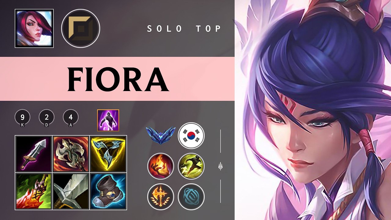Fiora Top vs Sion - KR Diamond Patch 26.05