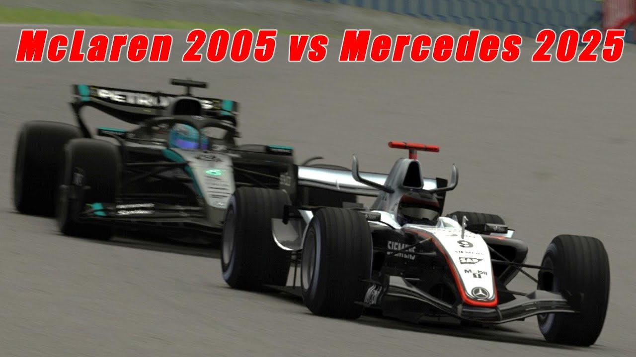2005 McLaren vs 2025 Mercedes – This Gap Shouldn’t Exist