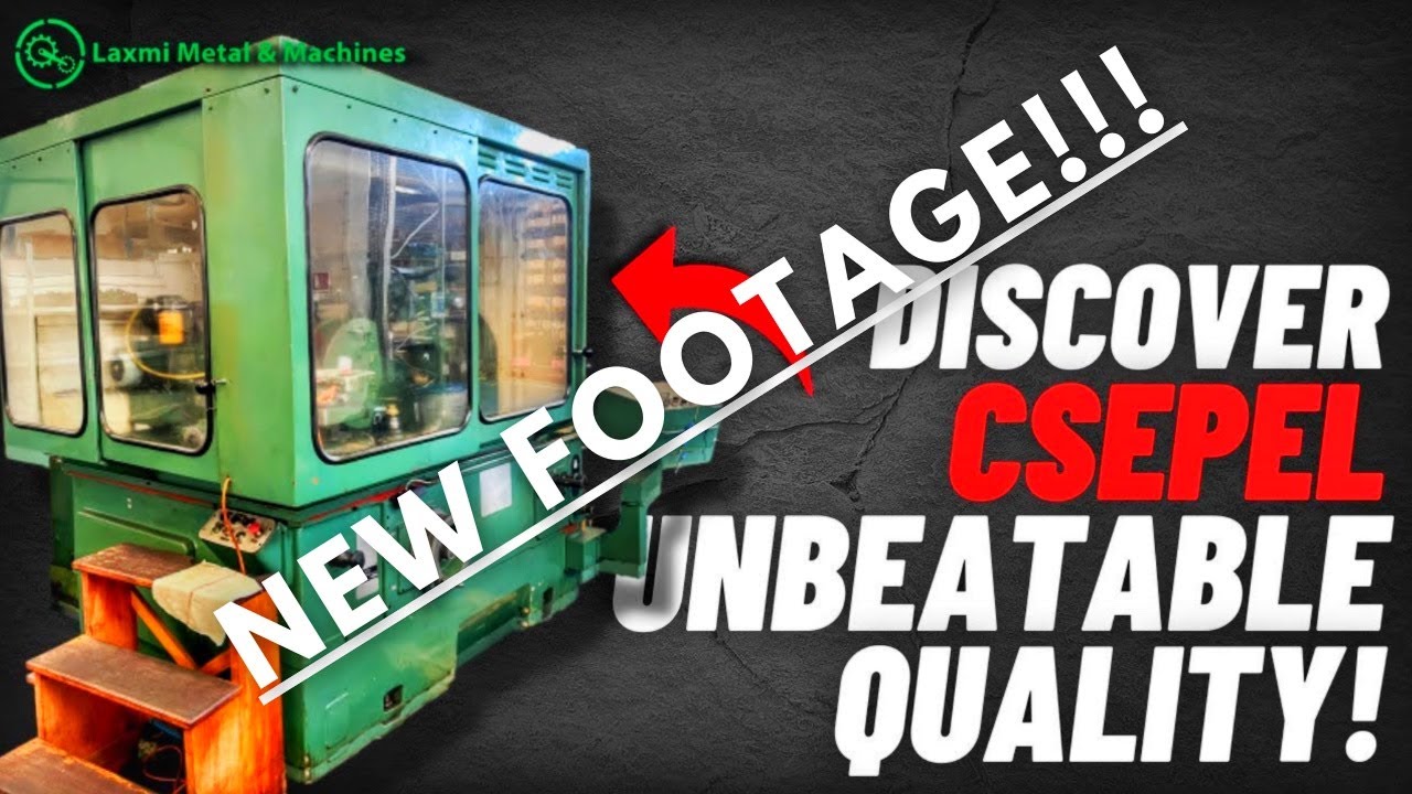 Behind the Scenes: Operating the CSEPEL FKA 326-10 Gear Grinder (NEW FOOTAGE)