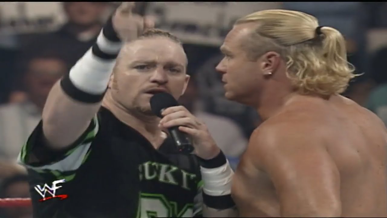 The New Age Outlaws vs The Brood WWF Tag Title Match - RAW IS WAR 30/11/98