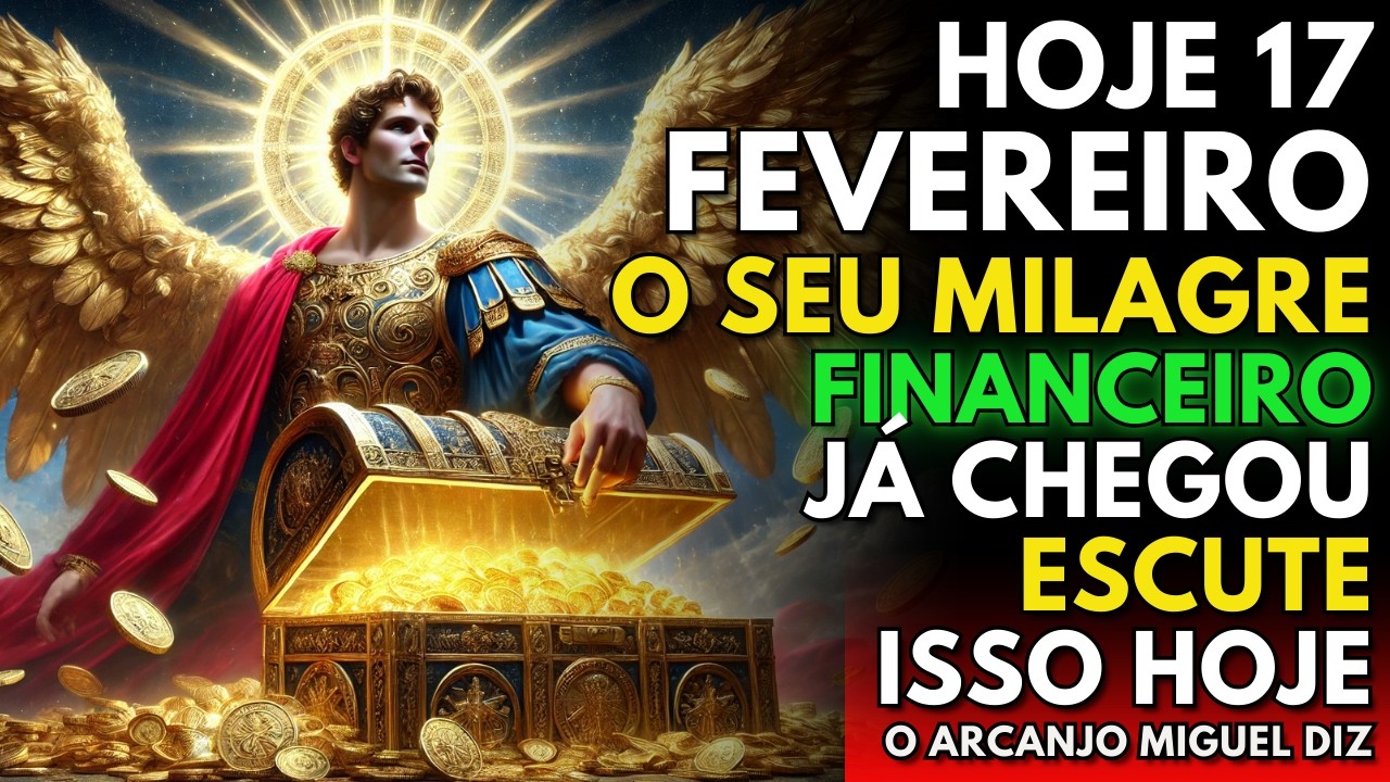 HOJE 13 DE FEVEREIRO, SÃO MIGUEL ARCANJO fala HOJE: Ele não descansará até entregar seu MILAGRE ⚔️✨