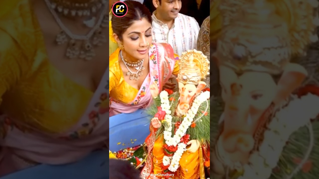 Shilpa Shetty ke Ghar me nahi hoga Ganesh chaturthi 🙏 Ganesh Pooja 27 August #bollywood #ganesh #yt