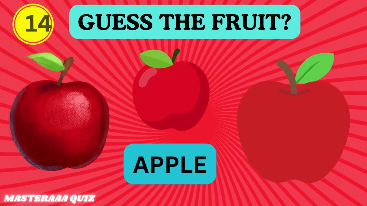 Can You Guess the Fruit? 🍓🍍 Emoji Quiz
