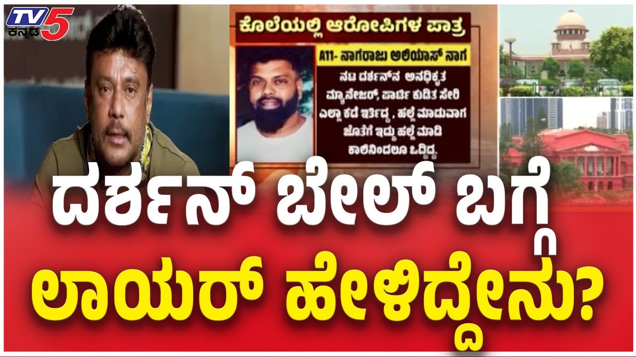 Lawyer  On Actor Darshan Bail | ದರ್ಶನ್​ ಬೇಲ್​ ಬಗ್ಗೆ ಲಾಯರ್​​ ಹೇಳಿದ್ದೇನು? | Supreme Court