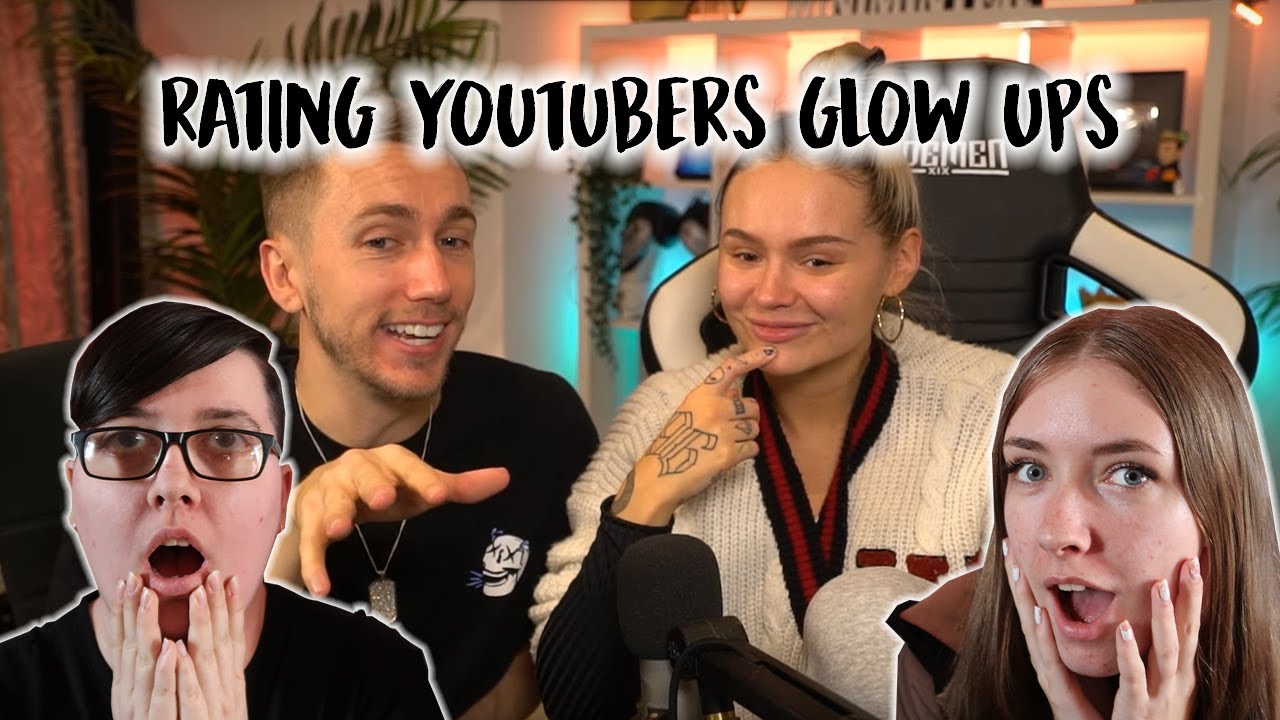 REACTING TO MINIMINTER | RATING YOUTUBERS GLOW UPS