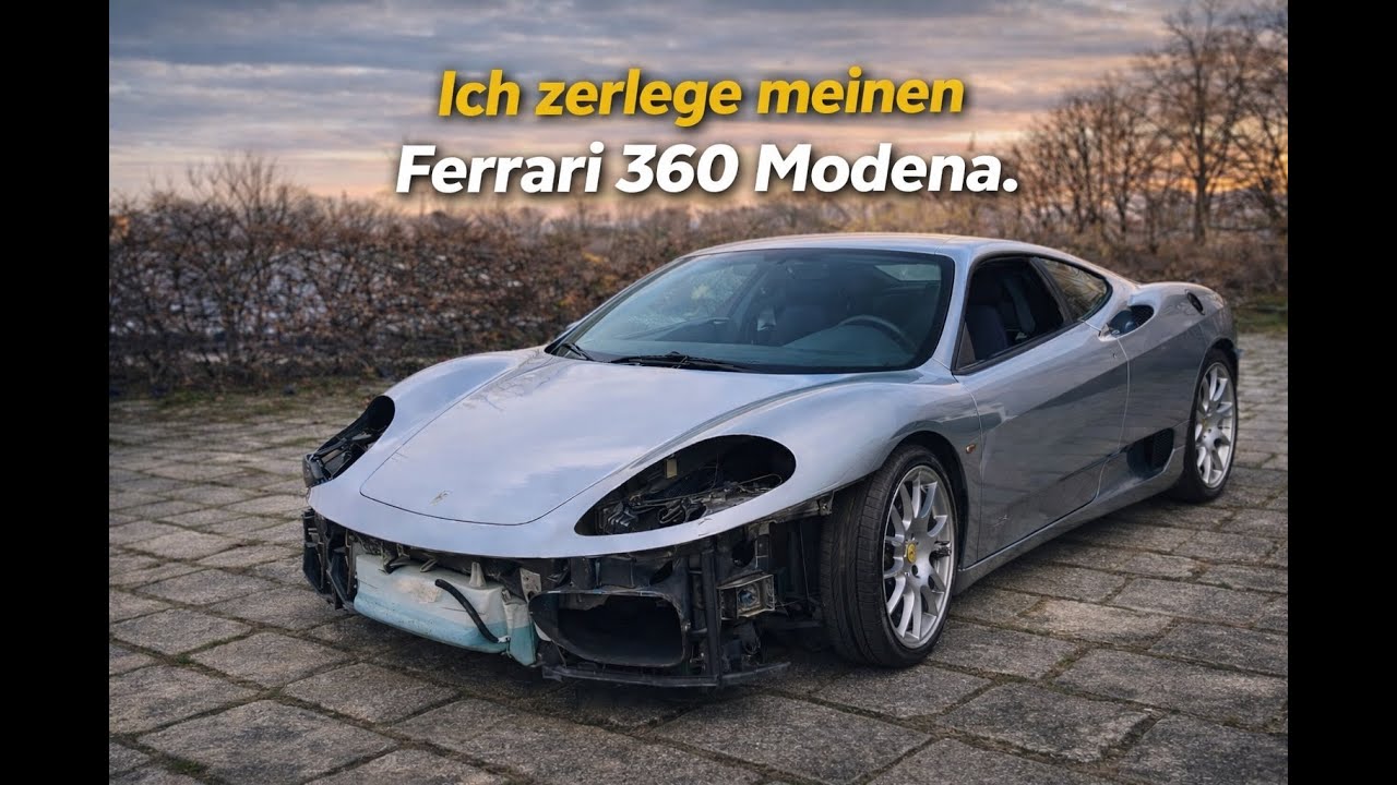 Ich zerlege meinen Ferrari 360 Modena (Folge05)