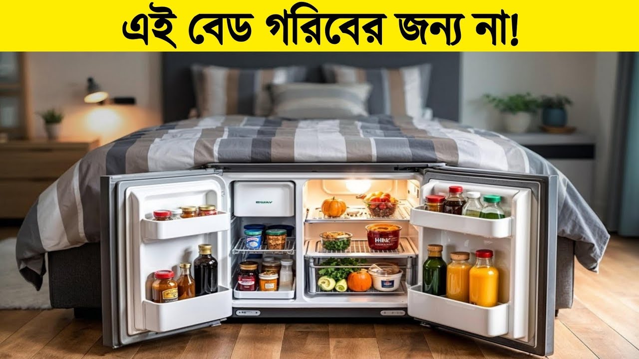 বিশ্বের সবচেয়ে দামি বেড—গরিবের নাগালের বাইরে! Mind-Blowing Futuristic Home Technology