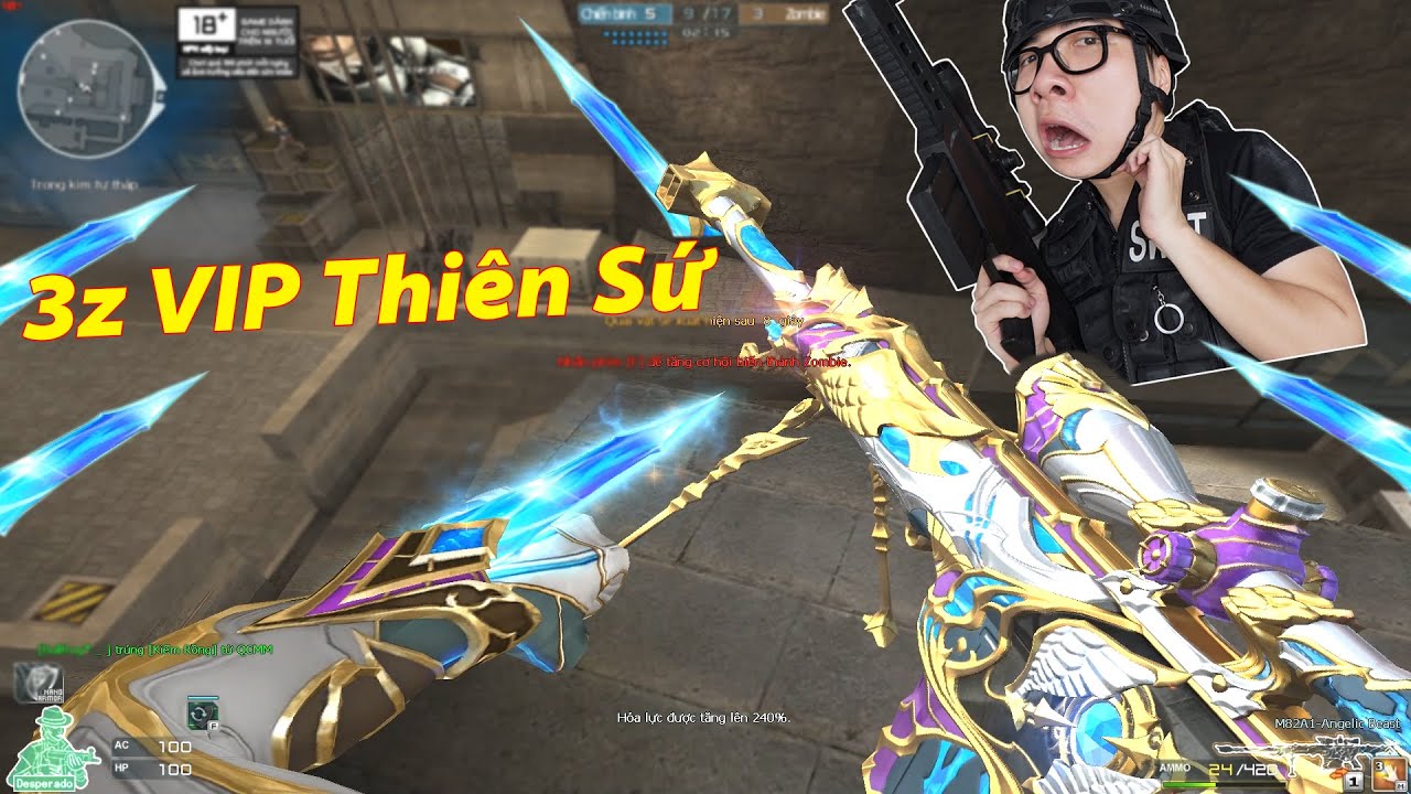 SNIPER 3Z VIP THIÊN SỨ ANTI ZOMBIE XUẤT HIỆN!