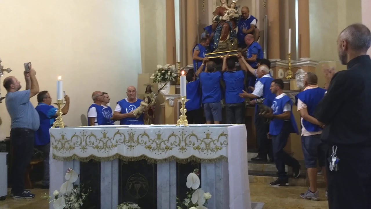 Salita della Madonna della Montagna sull'altare, DELL'AURORA TU SORGI PIÙ BELLA