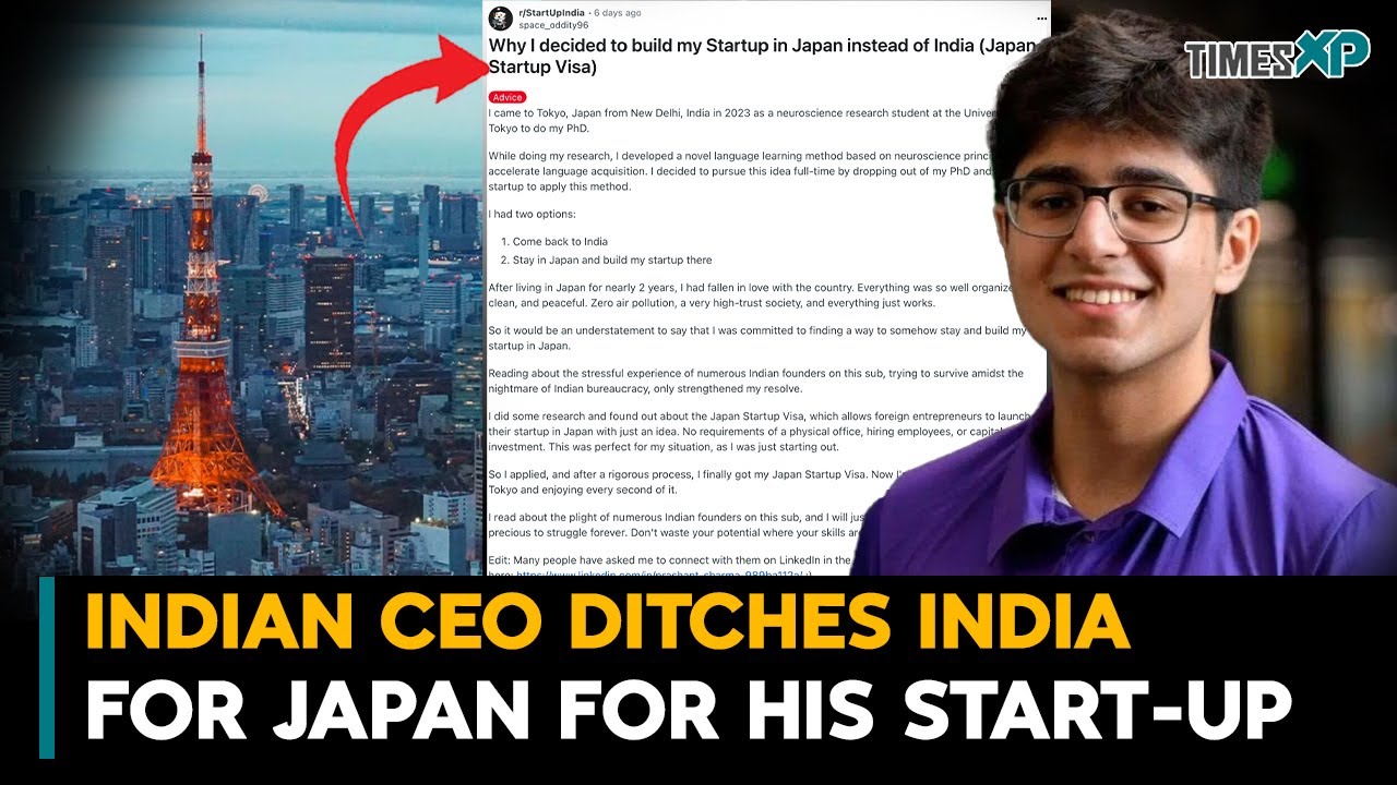 Why Indian CEO Ditches India for Japan for his start-up?