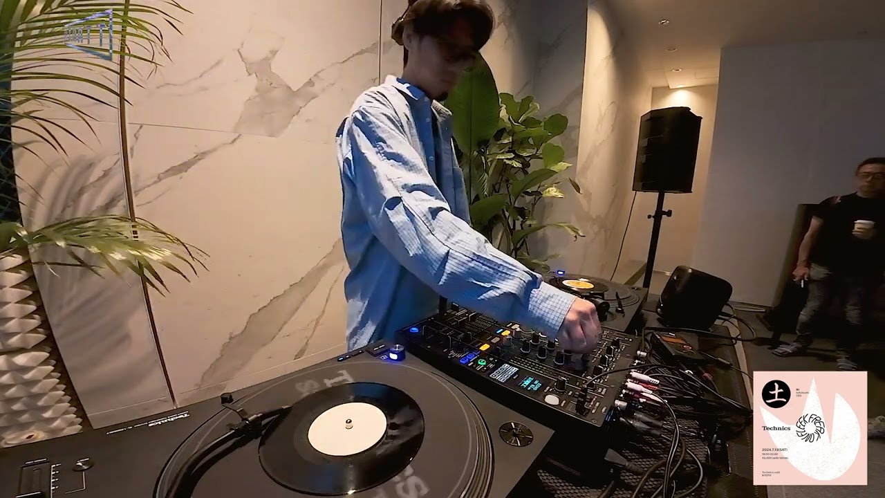 tofubeats Vinyl DJ SET Part.1 / at Technics Cafe Kyoto 20240713
