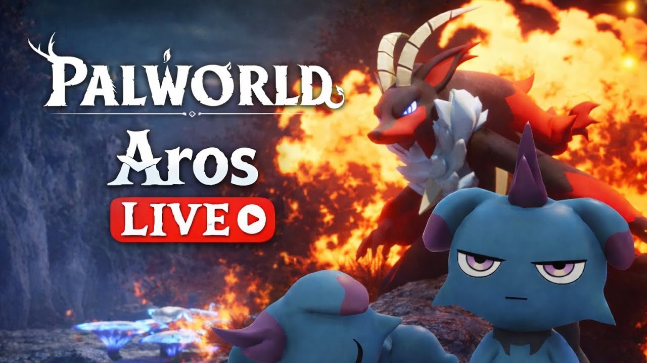 Palworld Me konsa pal hai bhaiii /  Aros live // #palworld #multiplayer