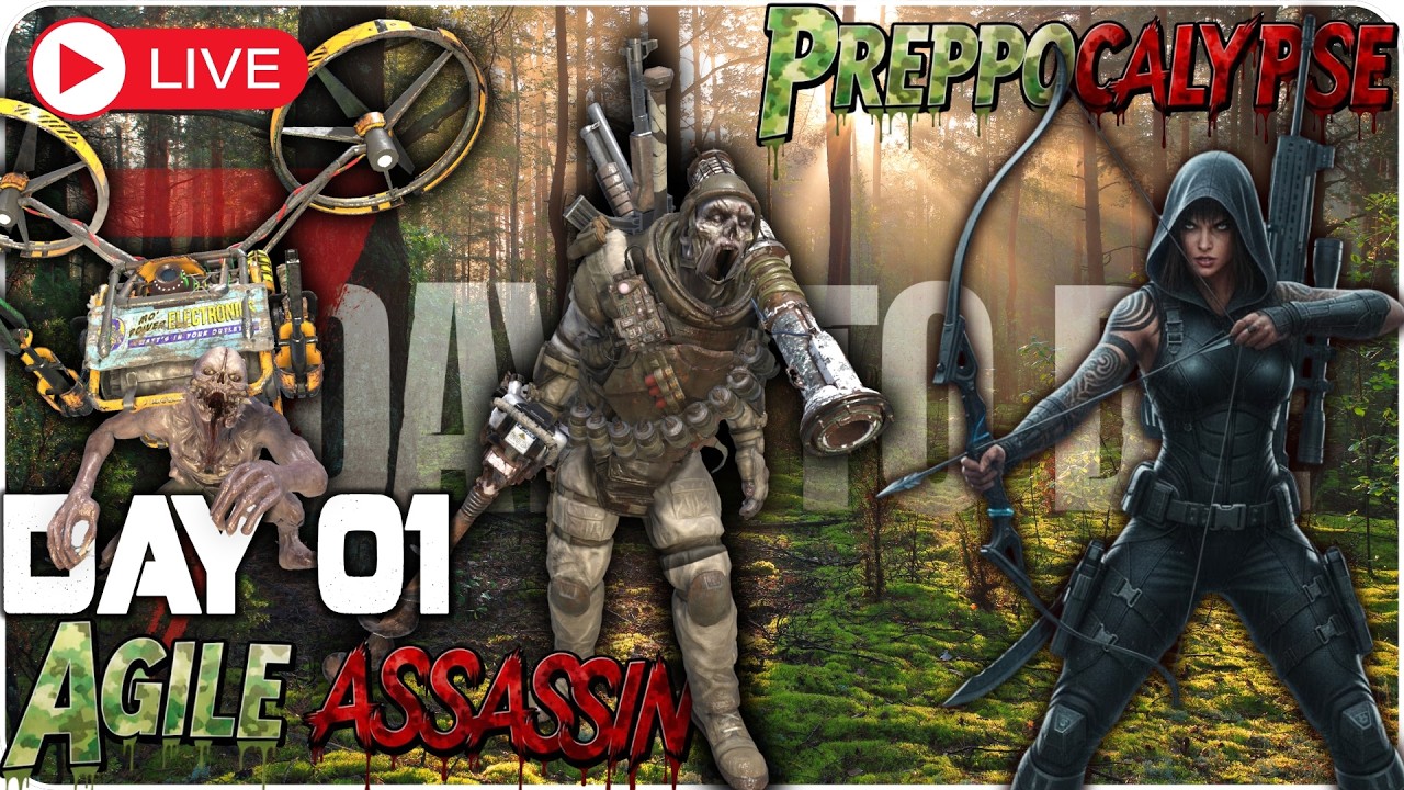 Can an assassin survive in a world where zombies are armed?! | Preppocalypse Mod