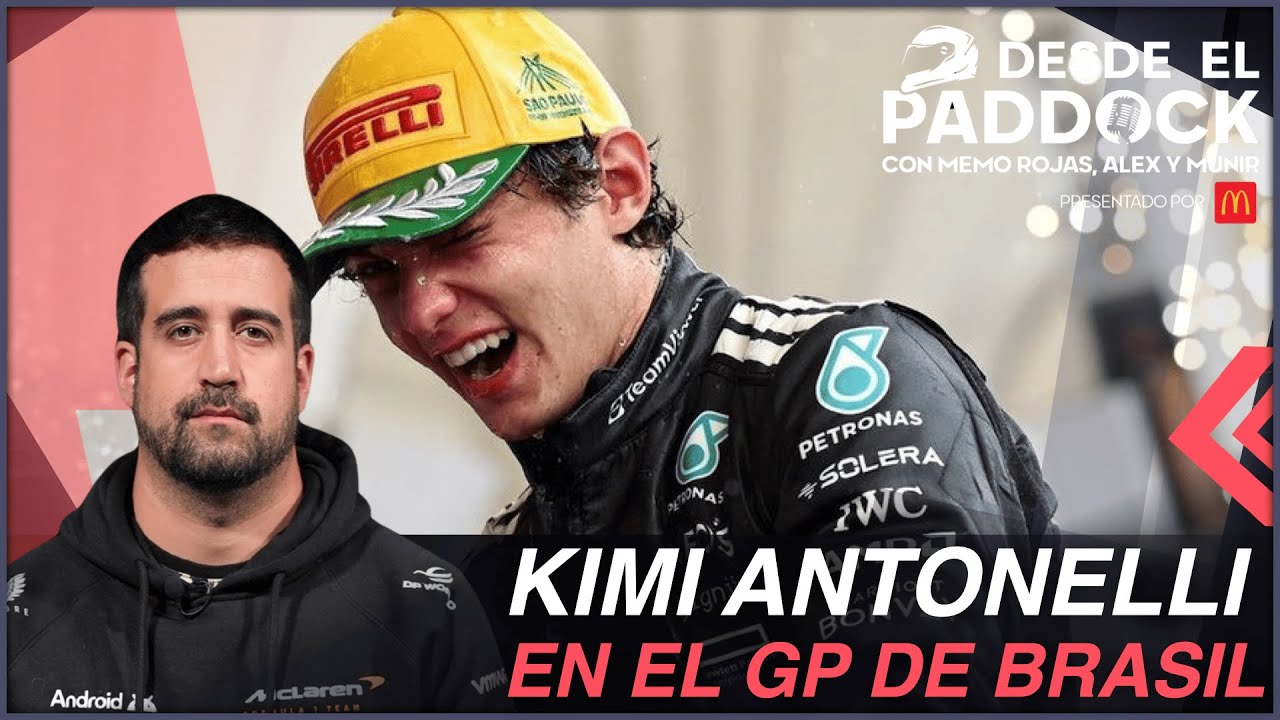 Kimi Antonelli en el GP de Brasil - Desde el Paddock T2 - Capítulo 39