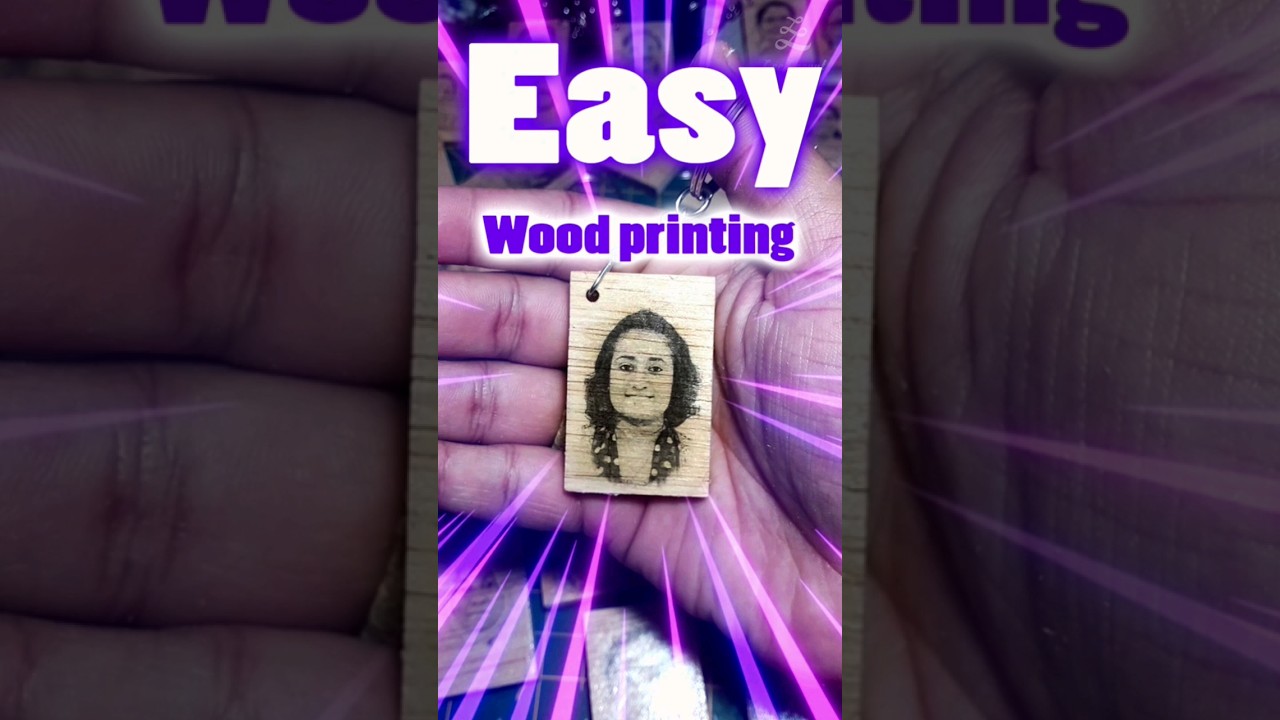 😍 Learn How to Make Personalized Wood Keychains 😲 in Just a Few Simple Steps 😱