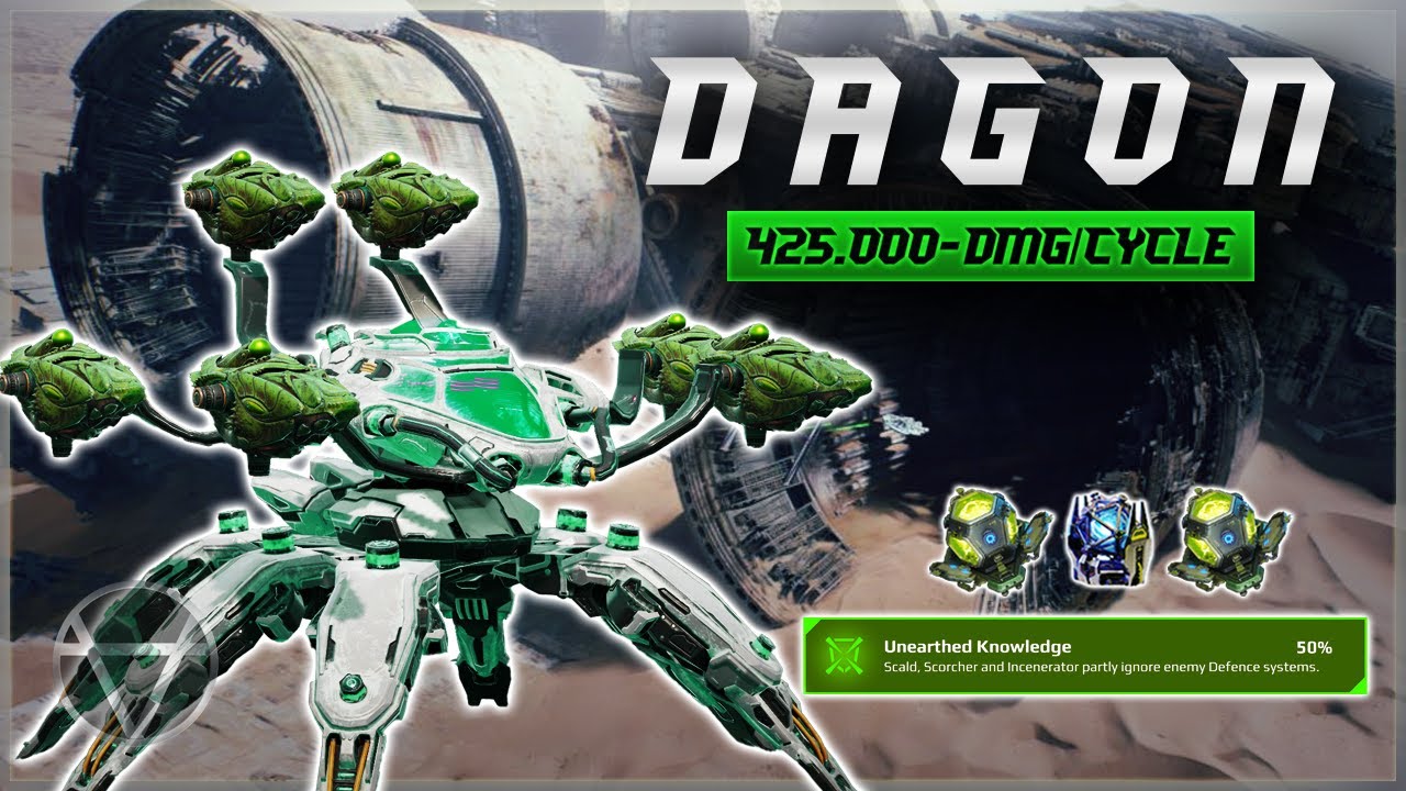 [WR] 🔥 Scald DAGON Does 425,000 DMG/Cycle &ndash; Mk3 Gameplay | War Robots