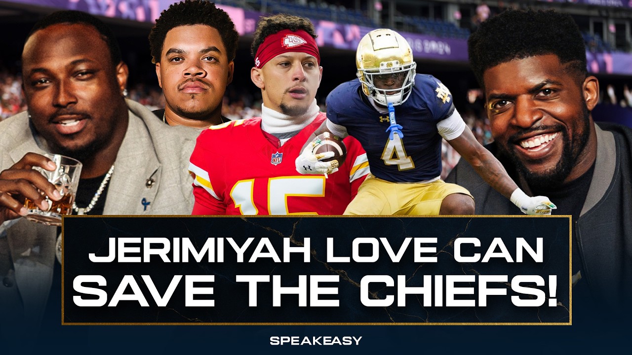 Notre Dame RB Jerimiyah Love will SAVE THE CHIEFS!