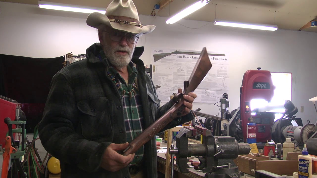 Glass Bedding Hawken Rifle