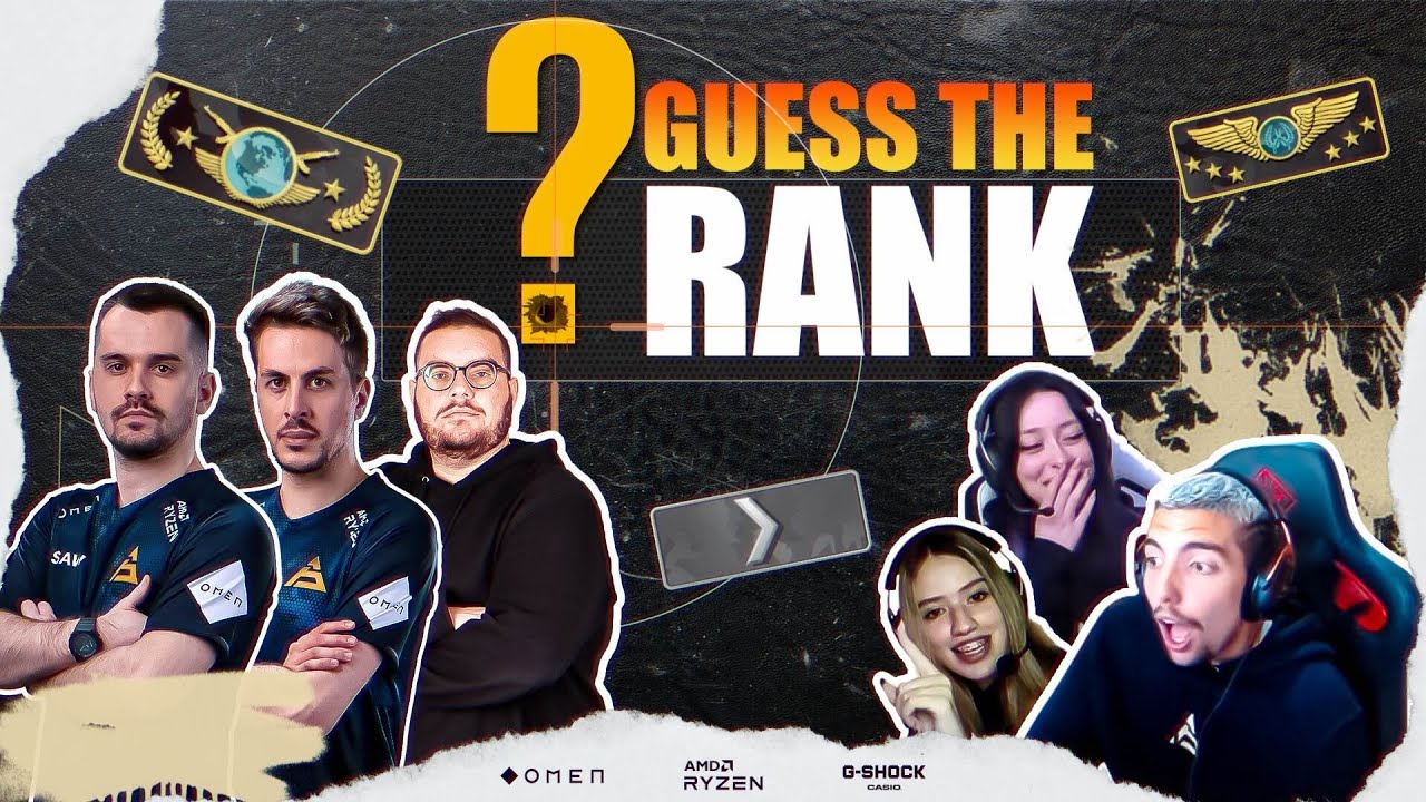 Guess The Rank c/ Equipa de CS:GO, Marinhas & Content Team