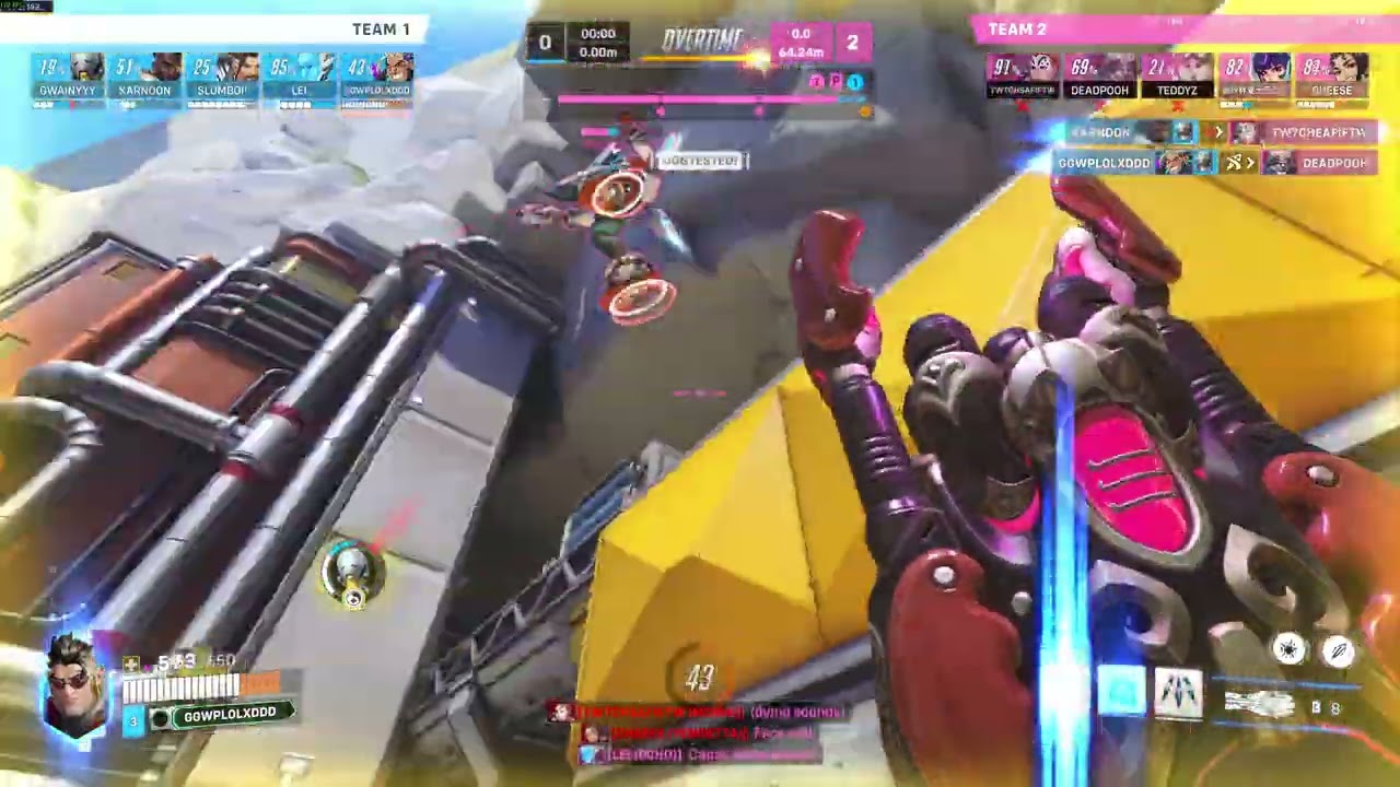 try to win on every hero (not named doomfist and wrecking ball) hazard