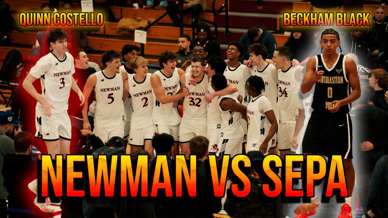 5 ⭐️ Beckham Black was getting BUCKETS vs Top Prep Team Newman! SEPA vs Newman Hoophall Classic 🏀