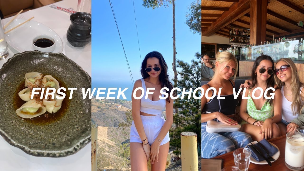 WEEKLY VLOG: First Week of College! (Freshman Year at LMU)