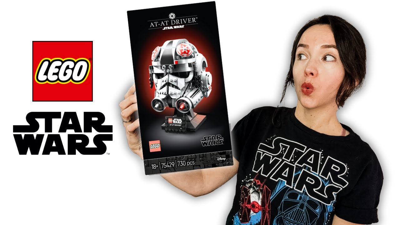 LEGO AT-AT Driver Helmet Review (75429) - LEGO Star Wars Helmets are back!