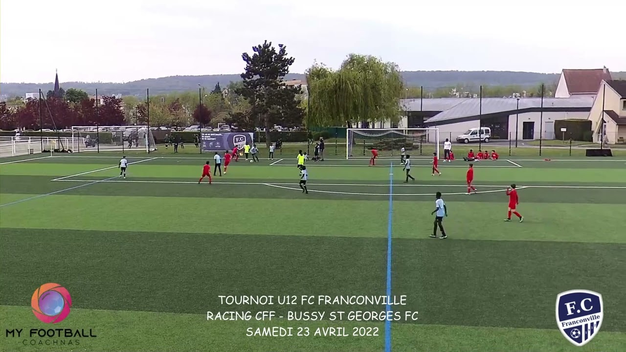 SAMEDI 23 AVRIL TOURNOI FC FRANCONVILLE U12 RACING CFF - BUSSY ST GEORGES FC