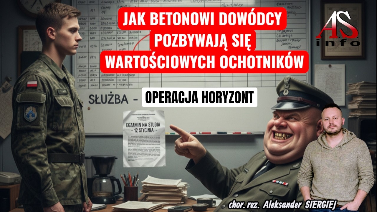 Armia nie lubi student&oacute;w? Jak beton w WOT niszczy wizję gen. Stańczyka.