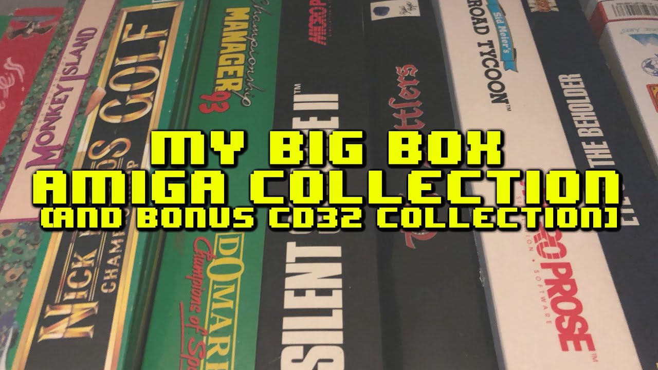 My Big Box Amiga Games Collection (and bonus CD-32 collection)