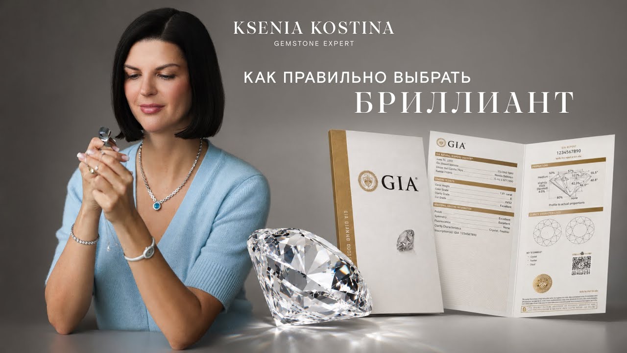 🔎 Ошибки при чтении сертификата бриллианта GIA #бриллиант #карат